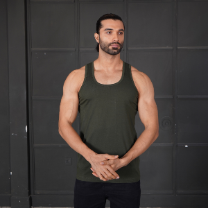 رکابی پنبه سوپر B.G.I 5 زیرپوش رکابی مردانه سبز با کیفیت بالا