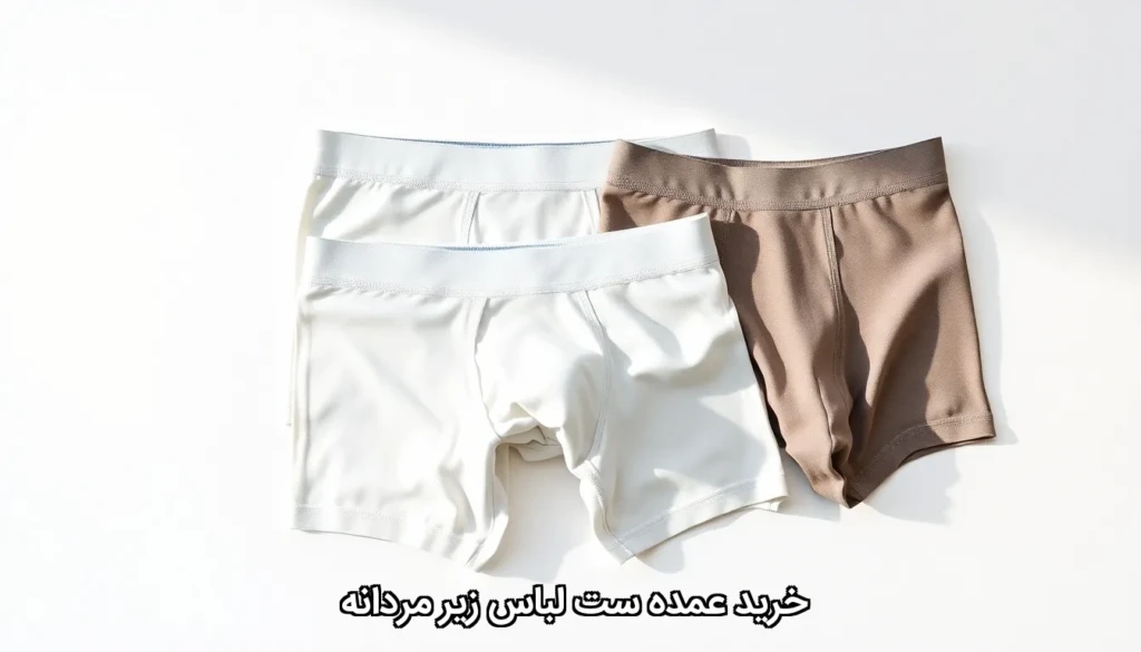 خرید عمده ست لباس زیر مردانه