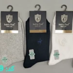 جوراب ساقدار پولو گلدوزی مردانه
