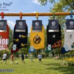 جوراب ساقدار poloگلدوزی مردانه