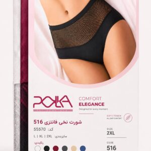 شورت نخی فانتزی POKA
