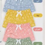 شورت پادار زنانه طرح قلب